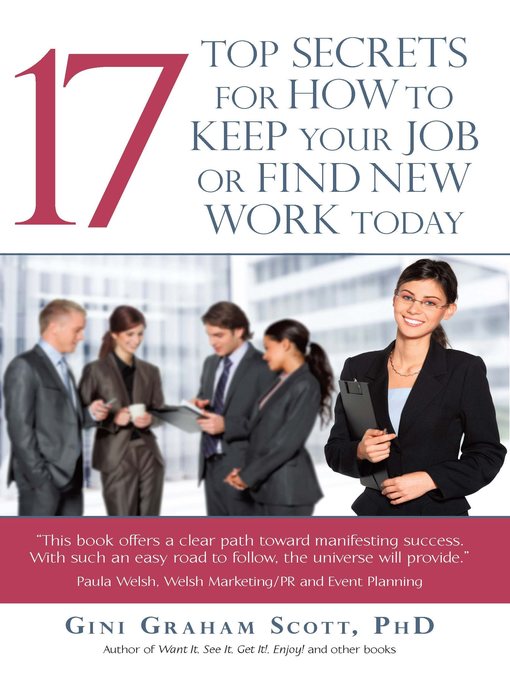 Title details for How to Keep Your Job or Find New Work by Gini Graham Scott - Available